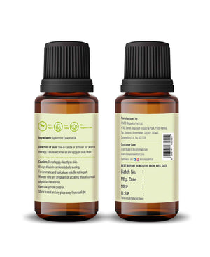 Korus Essential Spearmint Oil – 100% Pure Therapeutic Grade Natural Mint Oil for Aromatherapy, Skin, and Digestive Wellness - Health N Wellness Shop