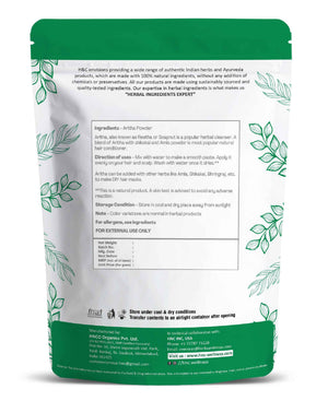 H&C Natural Aritha Powder 100gm - Natural Hair & Skin Cleanser - Health N Wellness Shop
