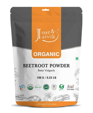 Just Jaivik Organic Beetroot Powder 100gm - Heart Health - Health N Wellness Shop