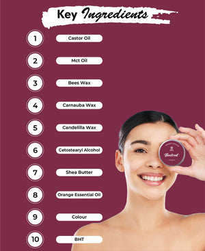 Korus Beetroot Lip Balm with Shea Butter 8gm - Health N Wellness Shop