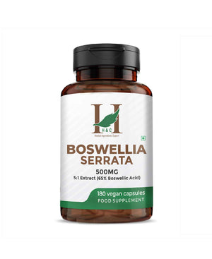 Boswellia Serrata Capsules 500mg - High Strength Joint Support with 65% Boswellic Acid | Natural Anti - Inflammatory Supplement - Health N Wellness Shop