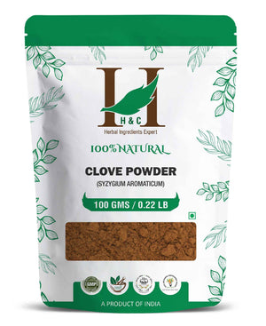 H&C Natural Clove Powder 100gm - Ayurvedic Spice for Oral Health & Wellness - Health N Wellness Shop