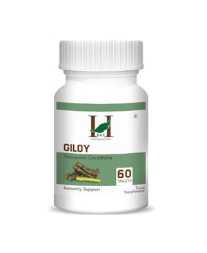 H&C Natural Guduchi (Giloy) Tablet 60 Count - Immunity & Vitality Support - Health N Wellness Shop