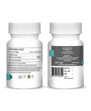 H&C Natural Haritaki Tablet 350mg - Digestive Wellness & Detox Support - Health N Wellness Shop