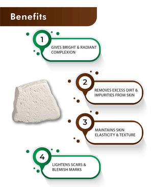 H&C Natural Kaolin Clay Powder 100gm - Gentle Detox & Glow - Health N Wellness Shop