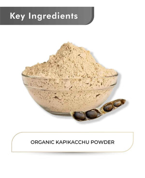 Just Jaivik Organic Kapikacchu Powder 100gm - Vitality & Mood Support - Health N Wellness Shop