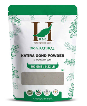 H&C Natural Katira Gond Powder 100gm - Natural Cooling & Digestive Support - Health N Wellness Shop