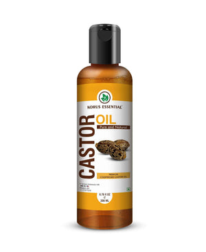 Korus Essential Cold Pressed Castor Oil 200ml - Health N Wellness Shop