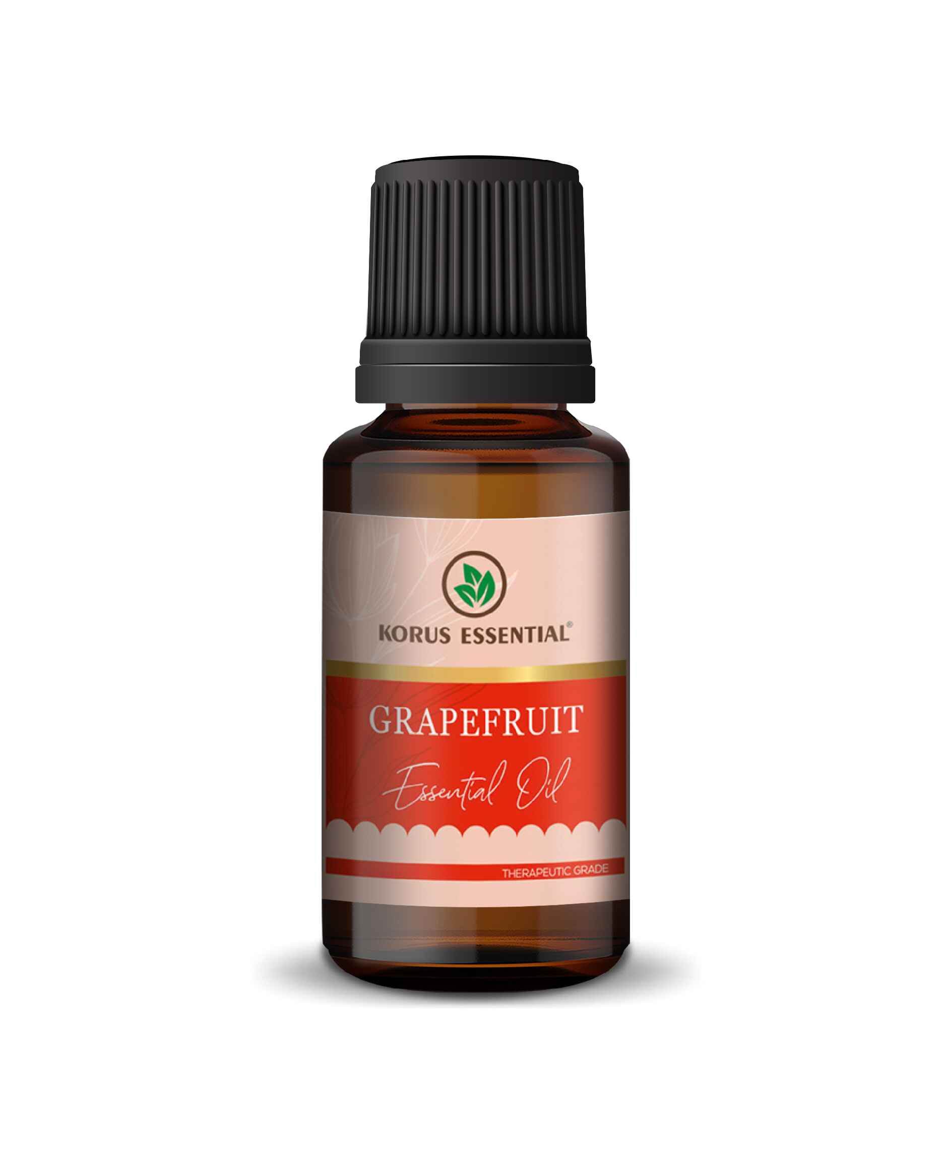 Korus Essential Grapefruit Oil: Pure Citrus Wellness for Everyday Balance - Health N Wellness Shop