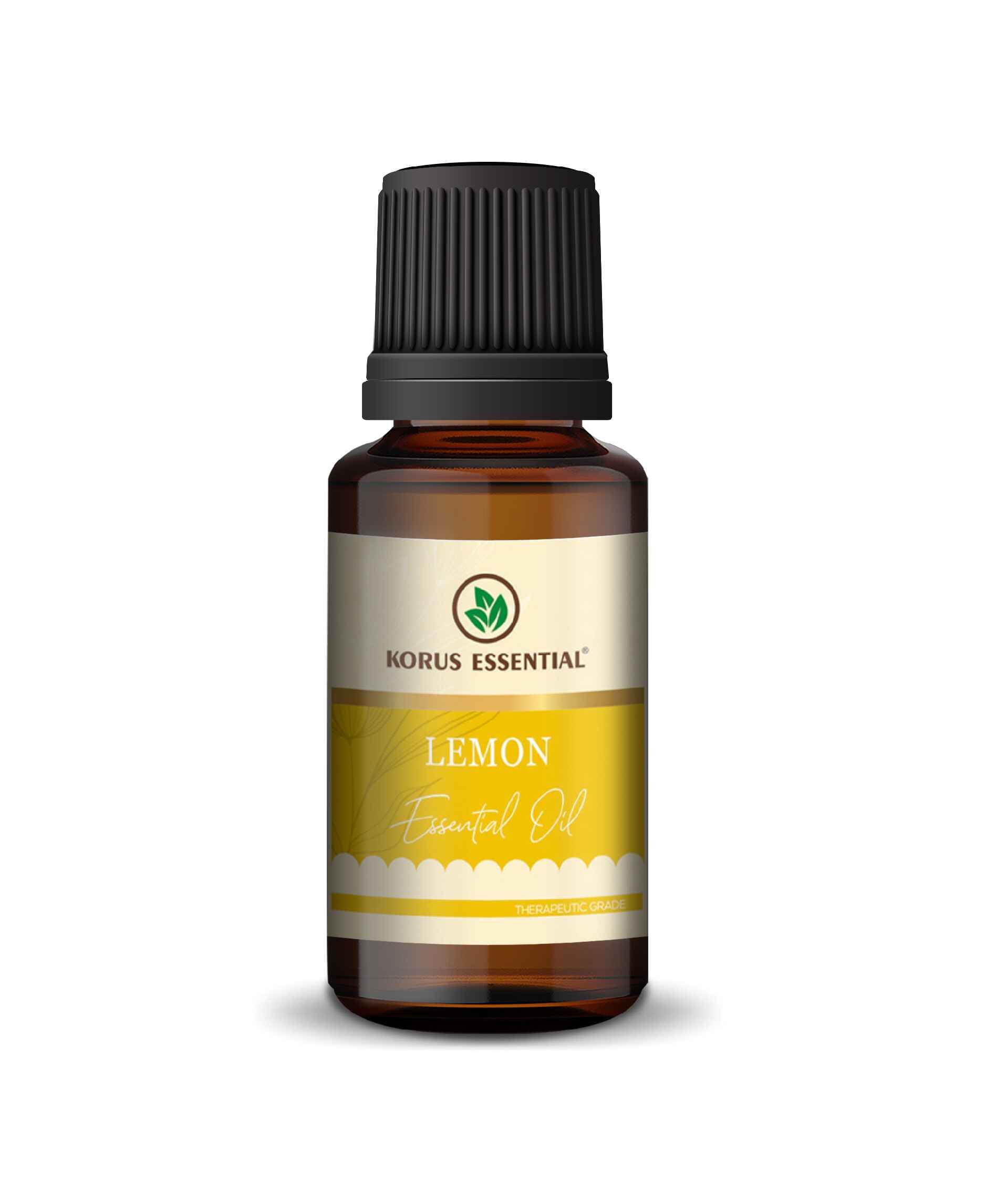 Korus Essential Lemon Oil – 100% Pure & Natural - Health N Wellness Shop