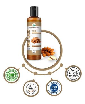 Korus Essential Cold - Pressed Sweet Almond Oil 200ml - Health N Wellness Shop