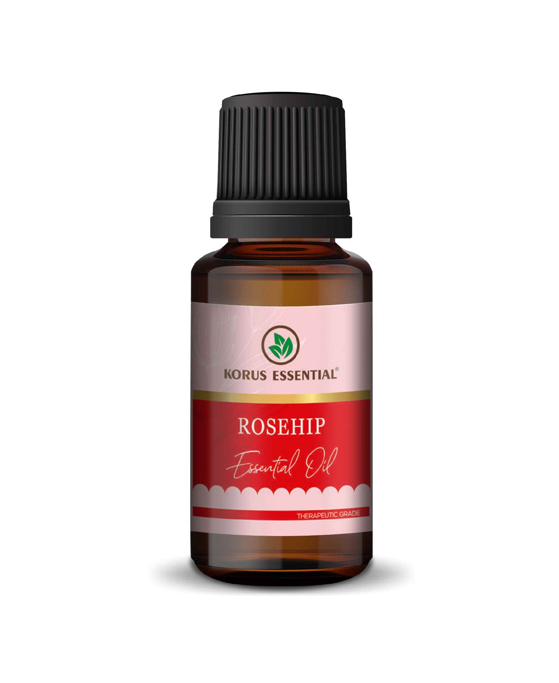 Korus Essential Rosehip Oil - Therapeutic Grade for Skin Hydration, Anti - Aging & Scar Treatment - Health N Wellness Shop