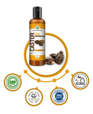 Korus Essential Cold Pressed Castor Oil 200ml - Health N Wellness Shop