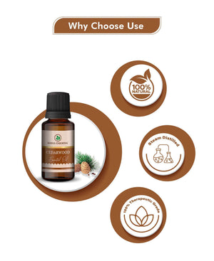 Korus Essential Cedarwood Oil – Therapeutic Grade Aromatherapy Oil for Relaxation, Skin Care & Stress Relief - Health N Wellness Shop