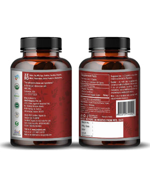 Just Jaivik Organic Manjistha Caplets – Natural Blood Purifier and Skin Detox Supplement - Health N Wellness Shop