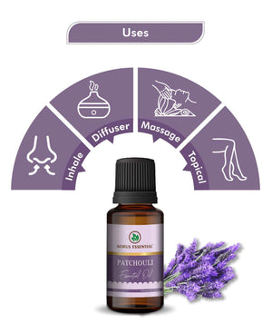 Korus Essential Patchouli Oil – Pure, Calming & Skin - Nourishing Aromatherapy Blend - Health N Wellness Shop