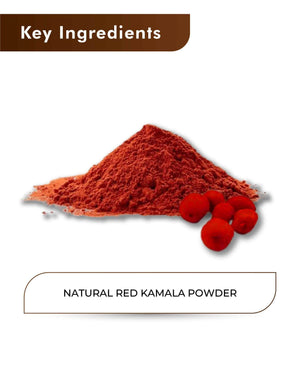 H&C Natural Red Kamala Powder 100gm - Hair Growth & Natural Dye - Health N Wellness Shop