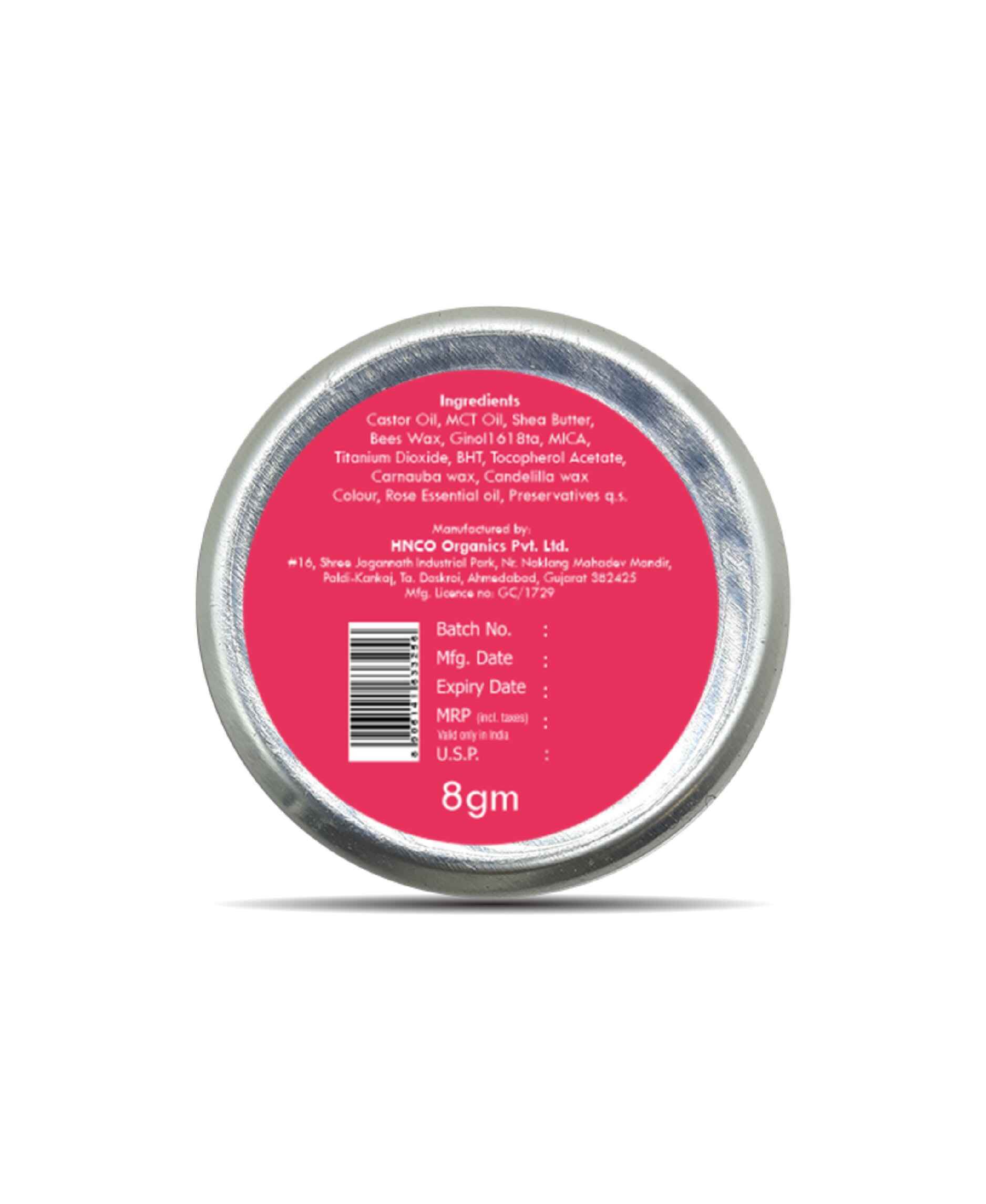 Korus Rose Lip & Cheek Tint Balm 8gm - Natural Rosy Glow - Health N Wellness Shop