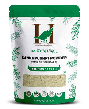 H&C Natural Shankhpushpi Powder 100gm - Brain Health & Cognitive Support - Health N Wellness Shop
