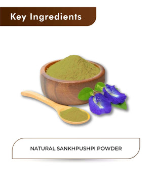 H&C Natural Shankhpushpi Powder 100gm - Brain Health & Cognitive Support - Health N Wellness Shop