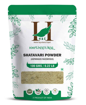 H&C Natural Shatavari Powder 100gm - Women's Hormonal Balance & Vitality - Health N Wellness Shop
