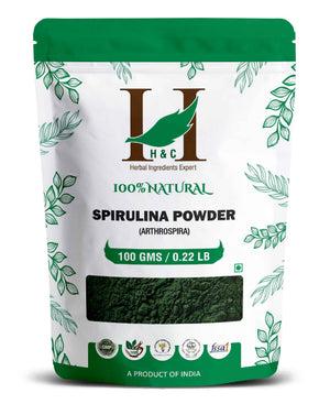 H&C Natural Spirulina Powder 100gm - Protein & Energy Boost - Health N Wellness Shop