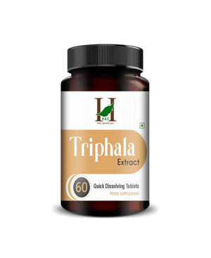 Triphala Extract Quick Dissolving Tablets - Natural Digestion & Detox Support | 60 Tablets - Health N Wellness Shop