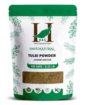 H&C Natural Tulsi Powder 100gm - Immunity & Stress Relief - Health N Wellness Shop