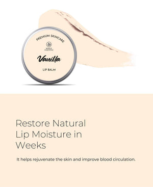 Korus Essential Vanilla Lip Balm 8gm - Shea Butter - Health N Wellness Shop