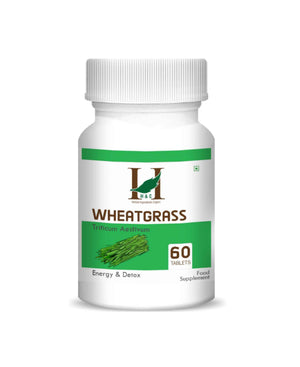 H&C Natural Wheatgrass Tablet 60 Count - Immunity Booster & Detox Support - Health N Wellness Shop