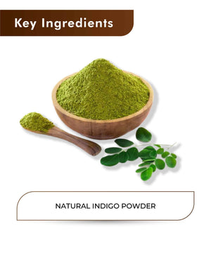 H&C Natural Indigo Powder 100gm - Natural Black Hair Color - Health N Wellness Shop