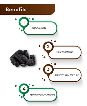 Activated Charcoal Capsules 350mg - Natural Detox & Digestive Support | 60 Veg Capsules - Health N Wellness Shop
