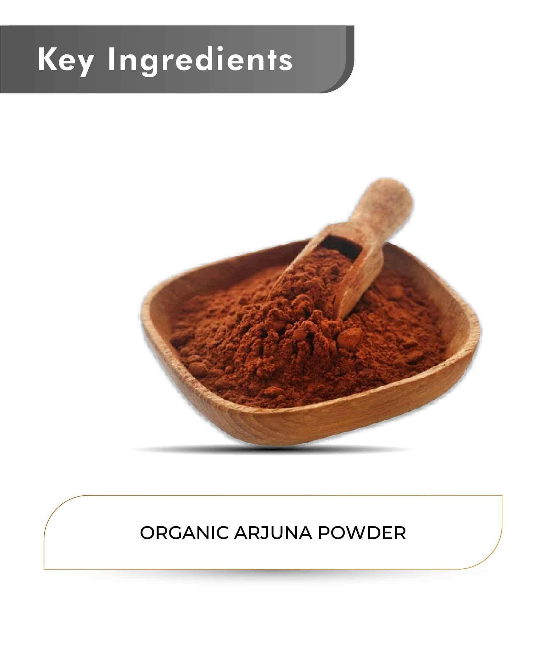 Just Jaivik Organic Arjuna Powder 100gm - Heart Health - Health N Wellness Shop