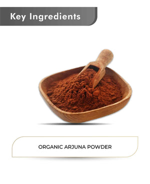 Just Jaivik Organic Arjuna Powder 100gm - Heart Health - Health N Wellness Shop