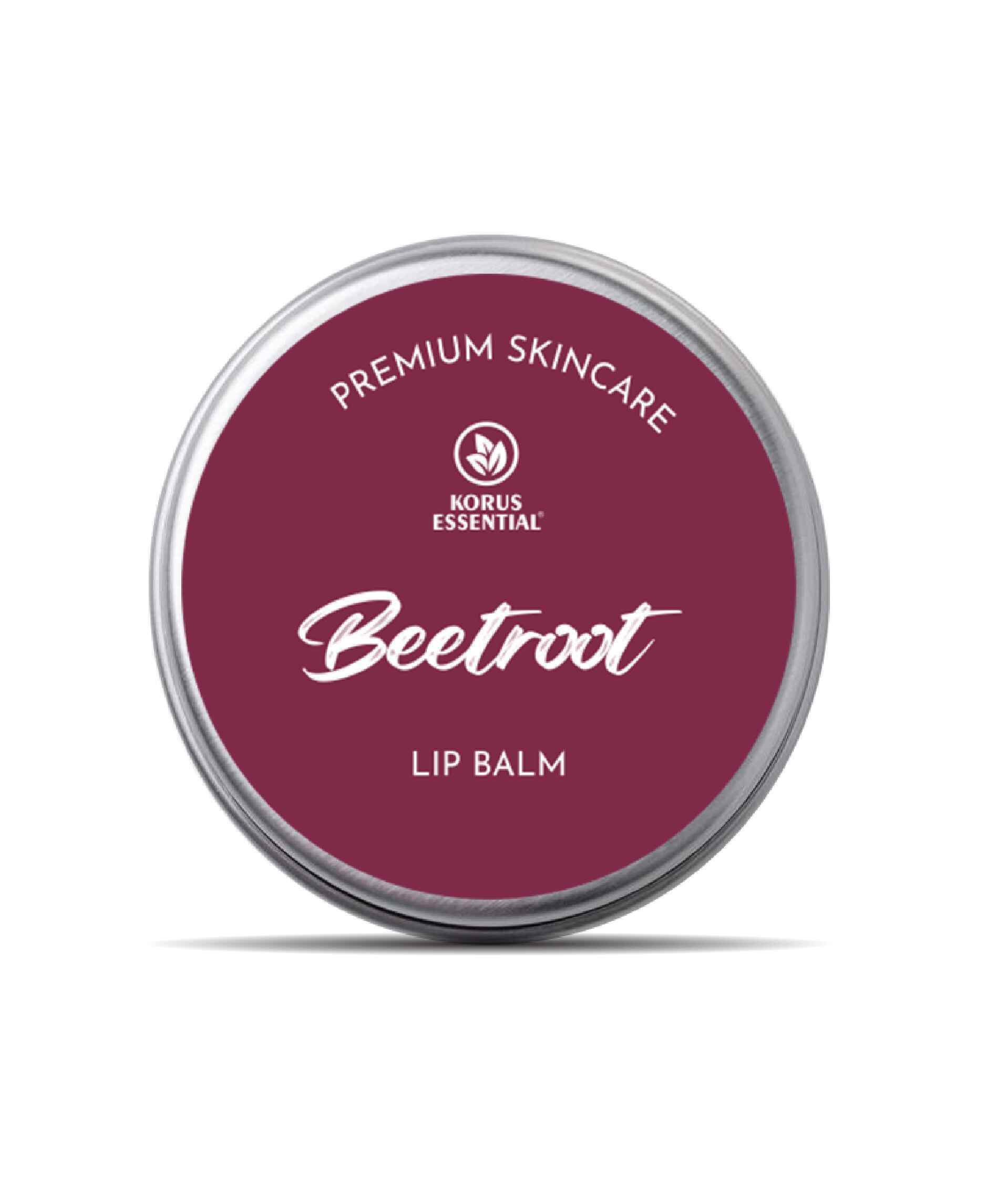 Korus Beetroot Lip Balm with Shea Butter 8gm - Health N Wellness Shop