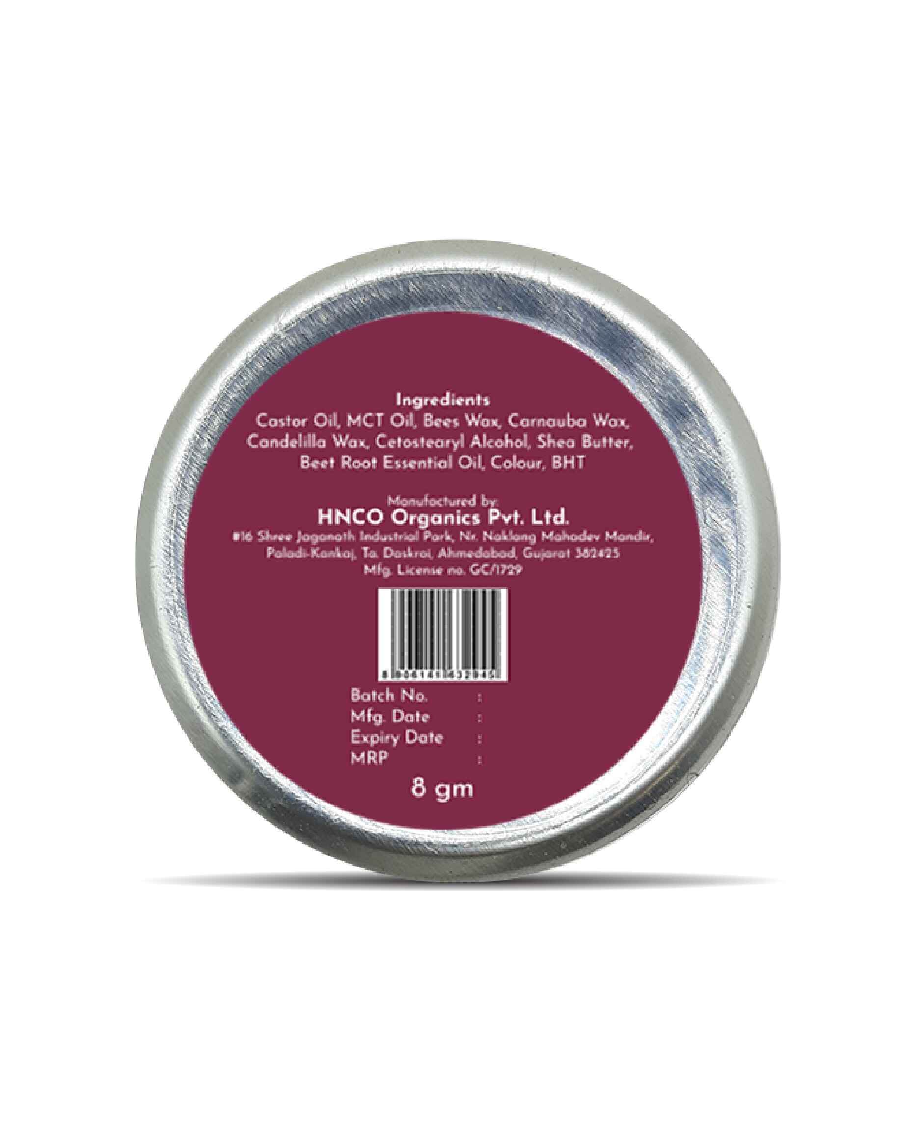 Korus Beetroot Lip Balm with Shea Butter 8gm - Health N Wellness Shop