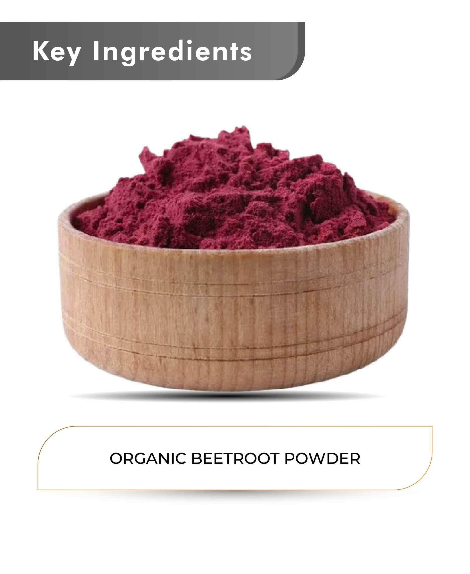 Just Jaivik Organic Beetroot Powder 100gm - Heart Health - Health N Wellness Shop