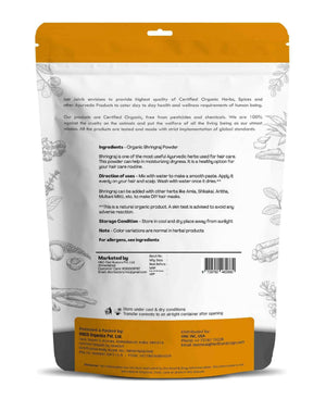 Just Jaivik Organic Bhringraj Powder 100gm - Hair Growth - Health N Wellness Shop