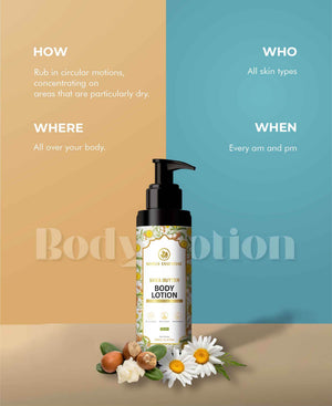 Korus Essential Shea Butter Body Lotion 200ml - Vitamin E & Chamomile - Health N Wellness Shop