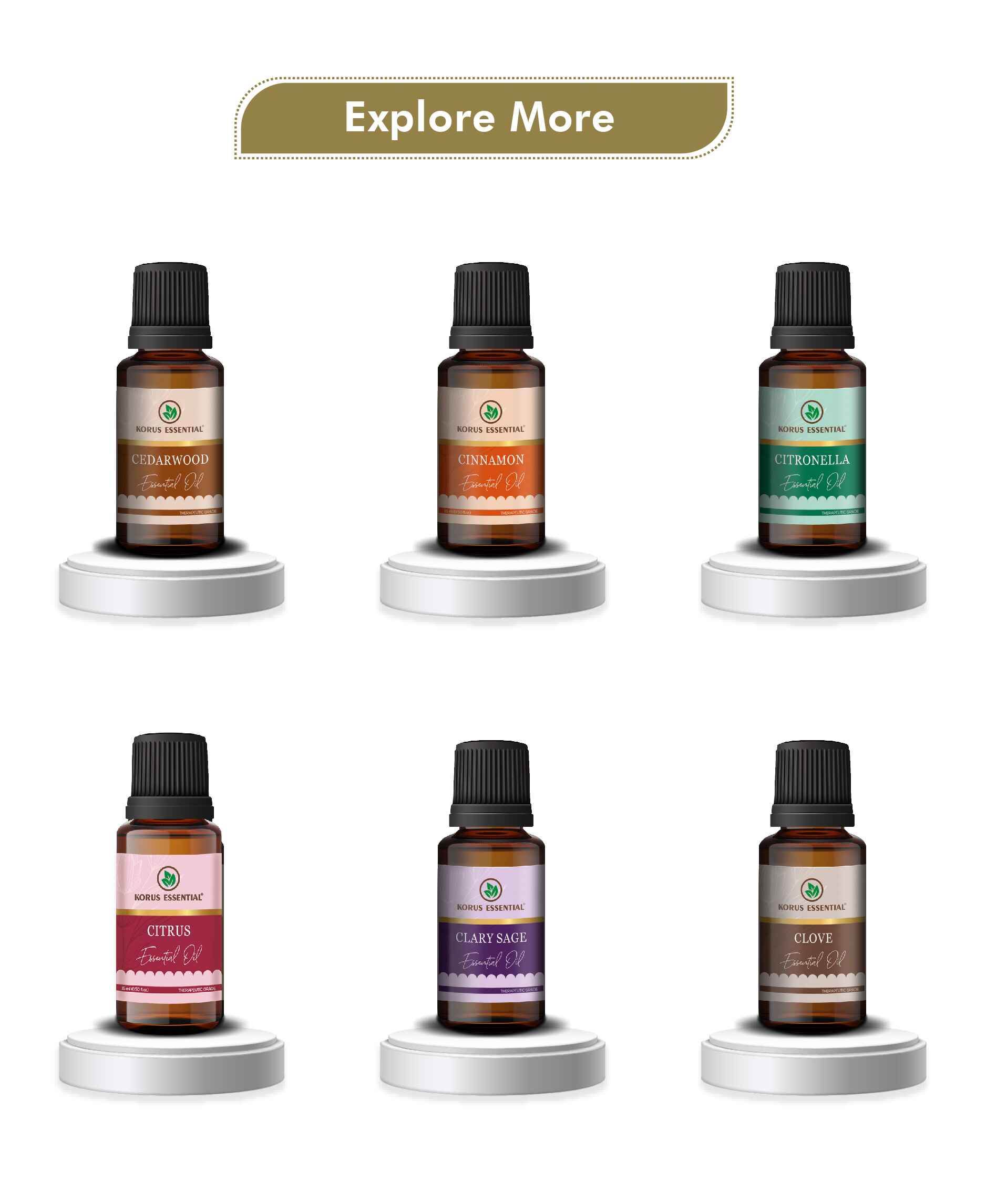 Korus Essential Cardamom Oil - 15ml - Health N Wellness Shop