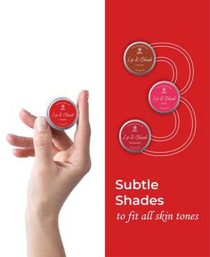 Korus Essential Cherry Lip & Cheek Tint Balm 8gm - Natural Rosy Glow - Health N Wellness Shop
