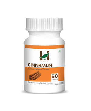 H&C Natural Cinnamon Tablet 350mg - Blood Sugar & Metabolic Support - Health N Wellness Shop