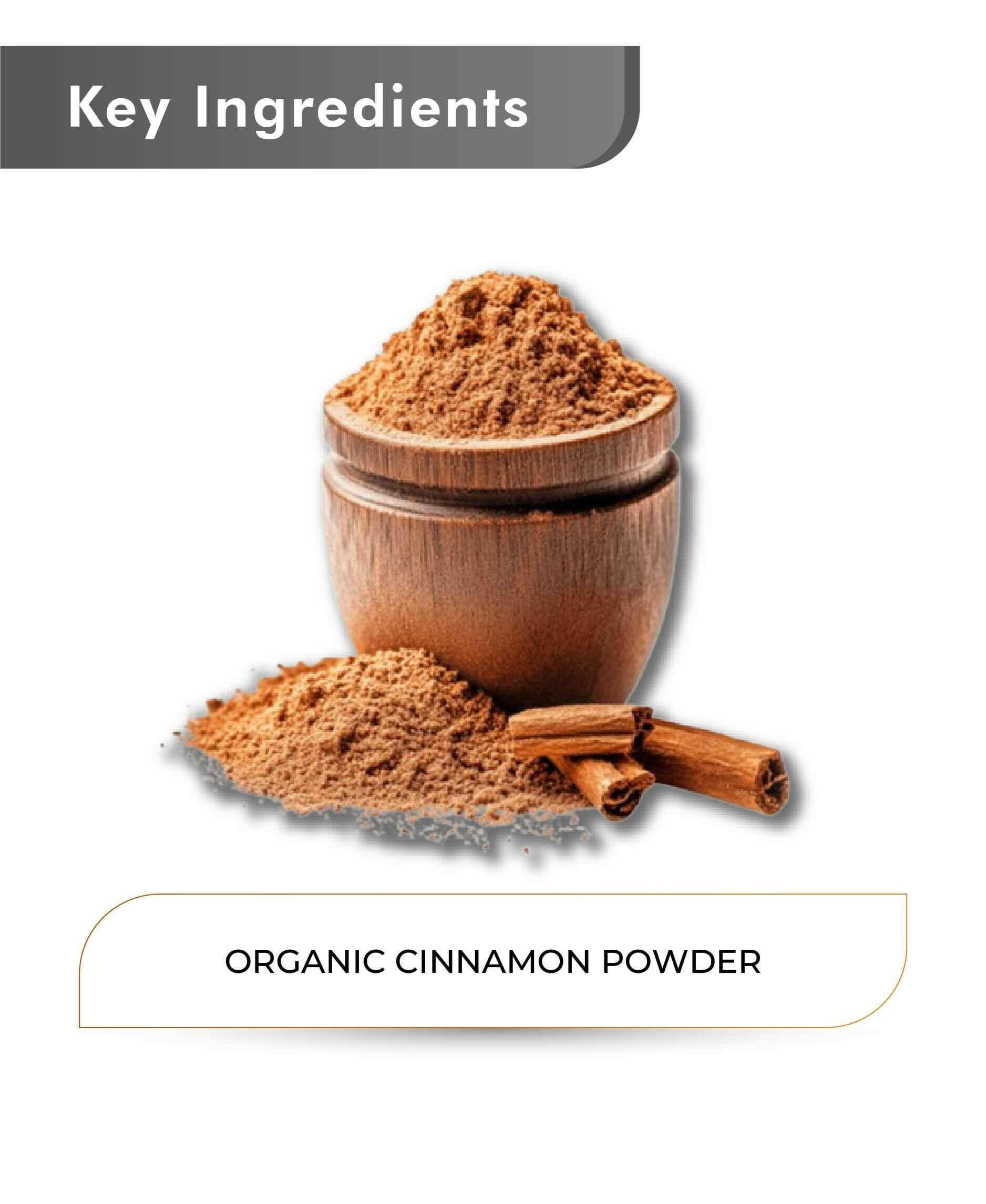 Just Jaivik Organic Cinnamon Powder 100g - Blood Sugar Support - Health N Wellness Shop
