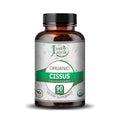 Just Jaivik Organic Cissus Quadrangularis (Hadjod) Caplets for Bone Health & Joint Support - Health N Wellness Shop