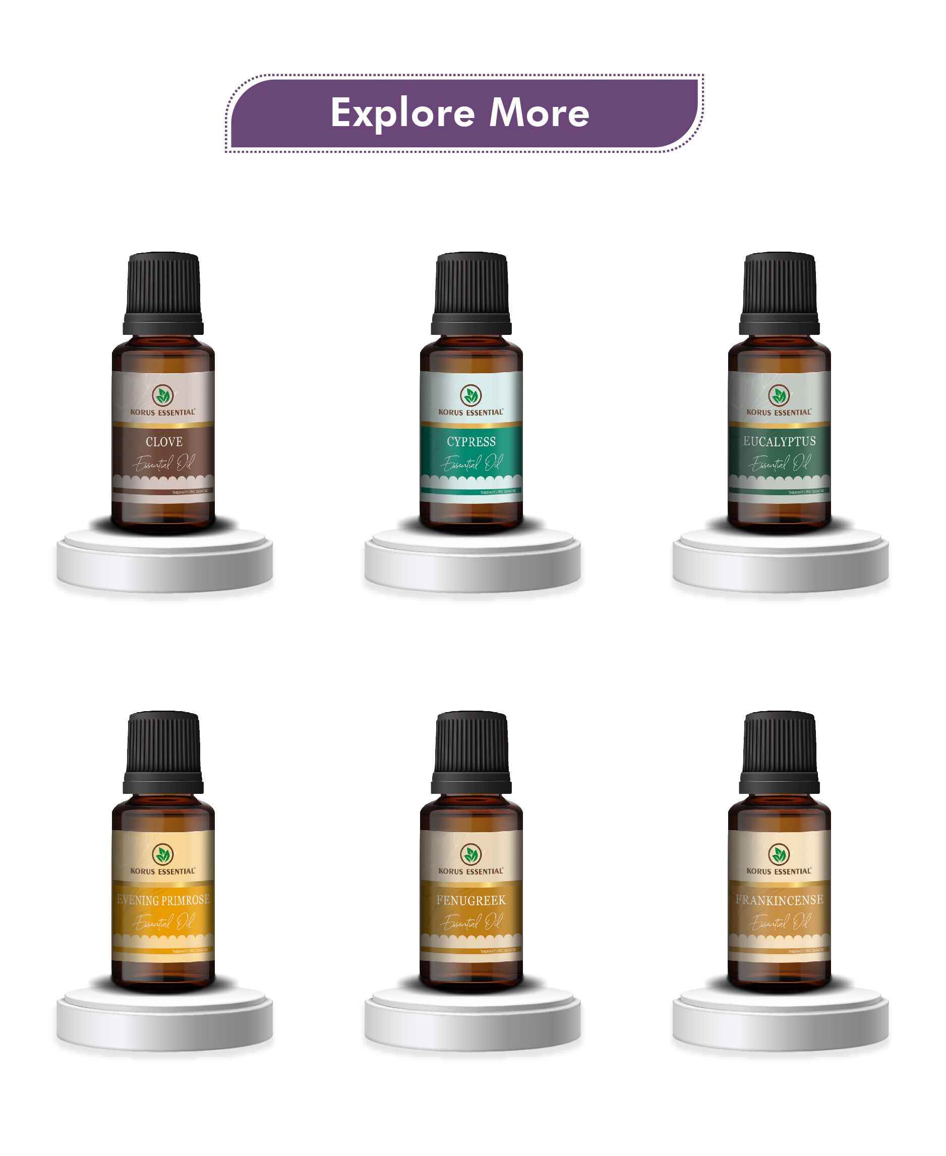 Korus Essential Clary Sage Oil - 15ml - Health N Wellness Shop