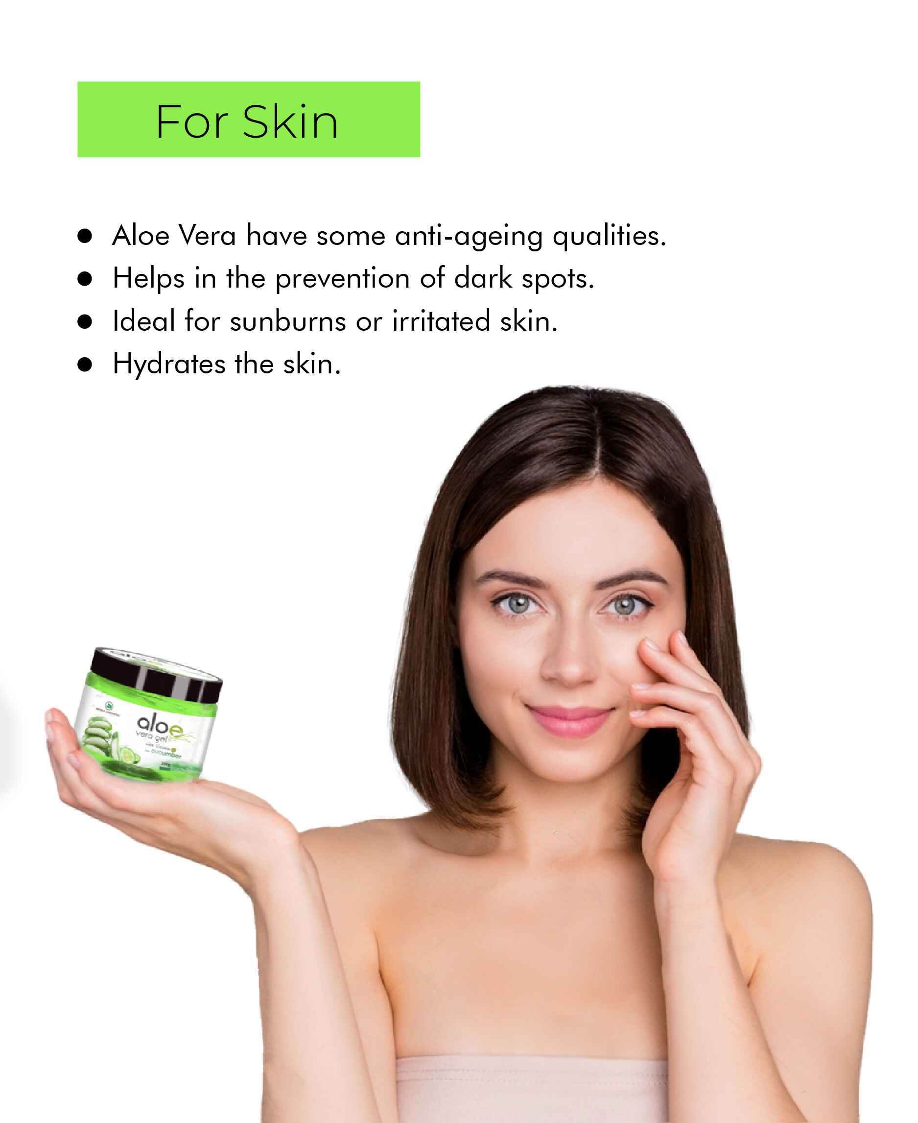 Korus Essential Aloe Vera Gel 200gm - Cucumber & Vitamin E - Health N Wellness Shop