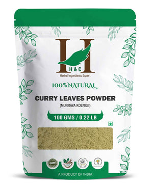 H&C Natural Curry Leaves Powder 100gm - Hair Growth & Wellness - Health N Wellness Shop