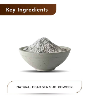 H&C Natural Dead Sea Mud Powder 100gm - Mineral - Rich Detox & Rejuvenation - Health N Wellness Shop