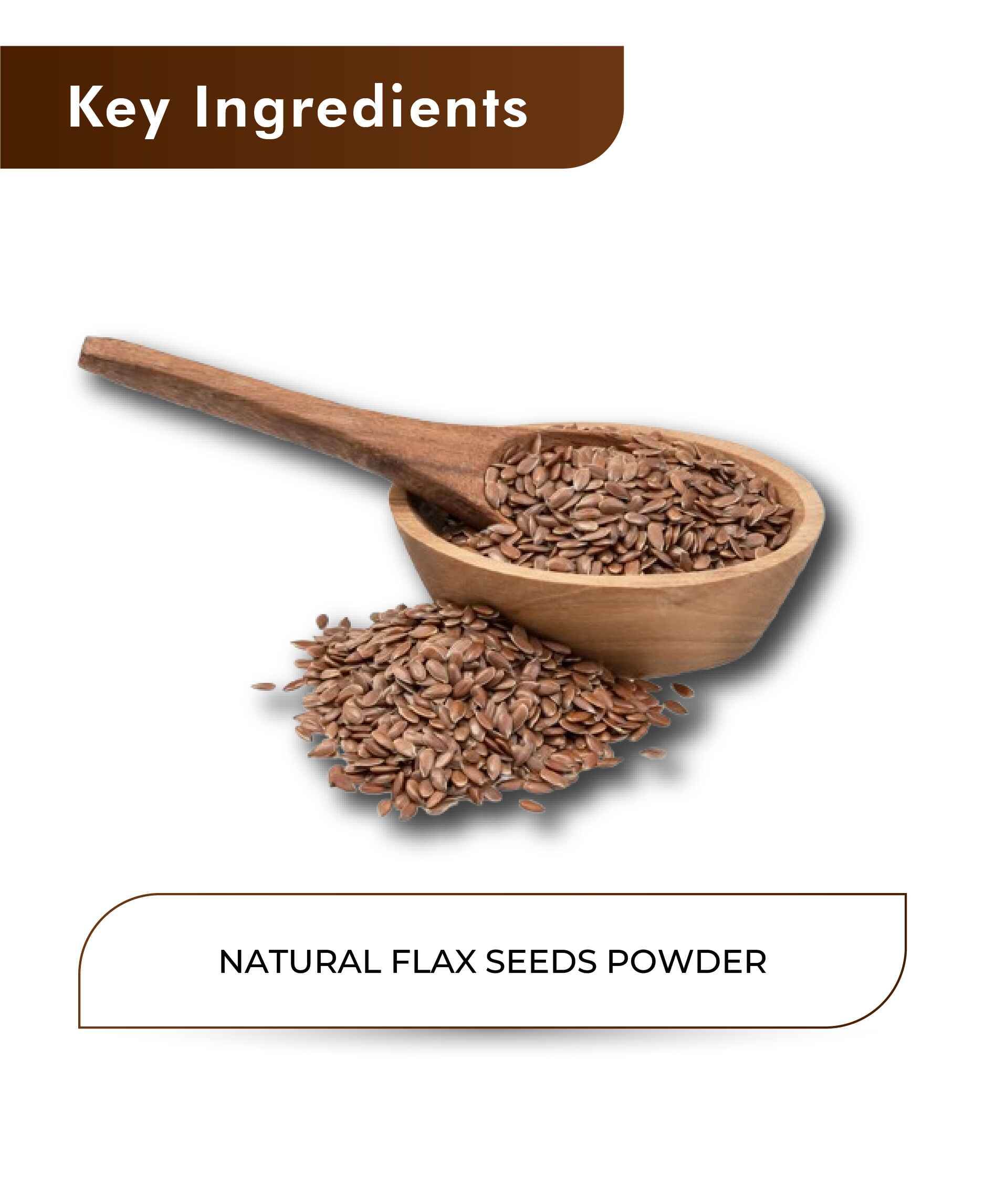 H&C Natural Flax Seed Powder 100gm - Omega - 3, Fiber & Plant Protein Superfood - Health N Wellness Shop
