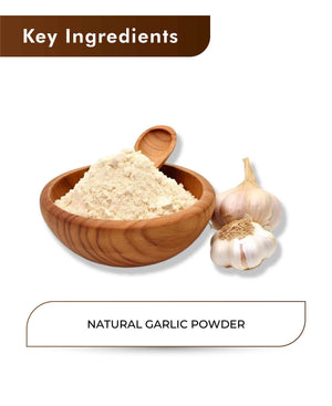 H&C Natural Garlic Powder 100gm - Digestive & Immunity Support - Health N Wellness Shop